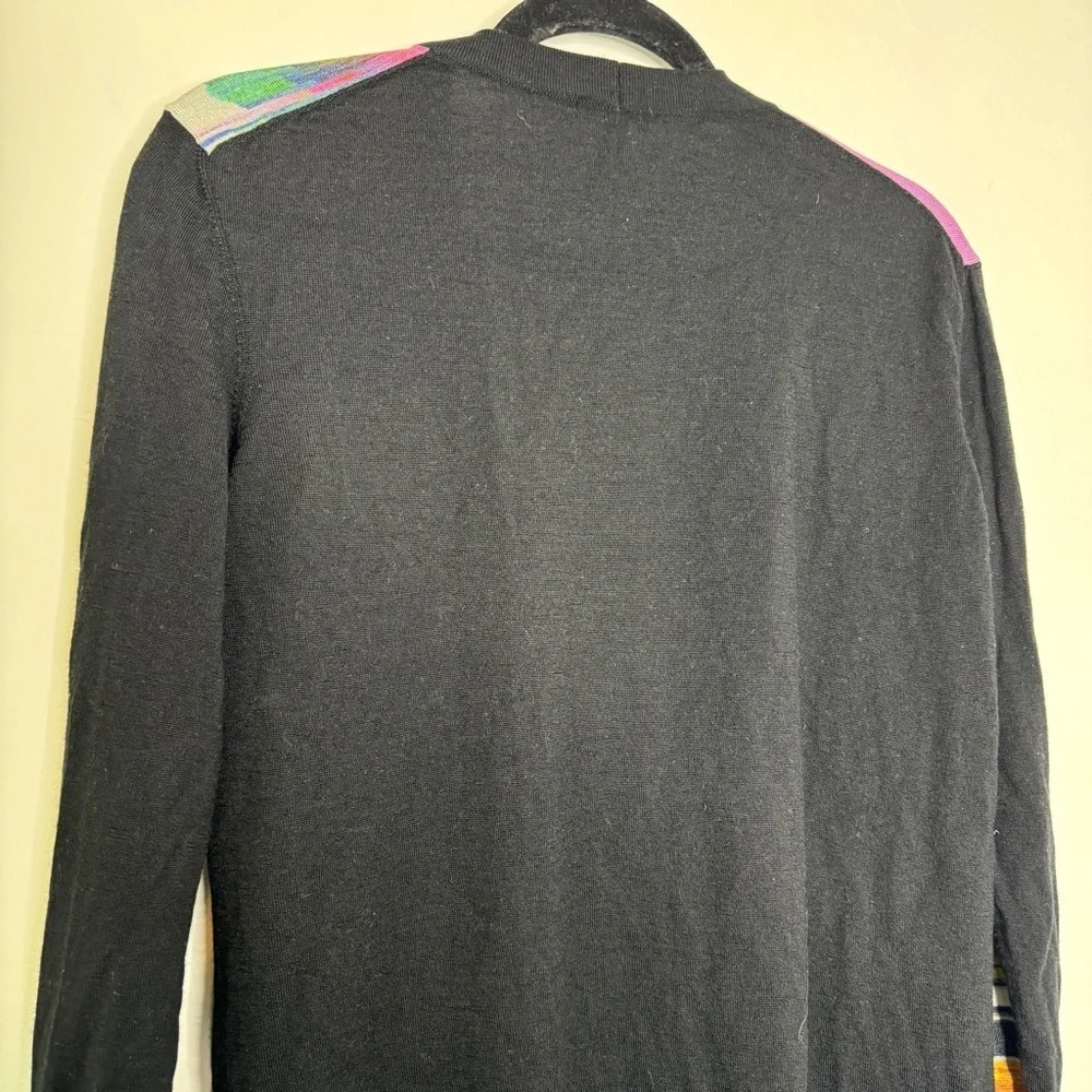 ESCADA Black Multicolor Cardigan XL - Picture 7 of 8